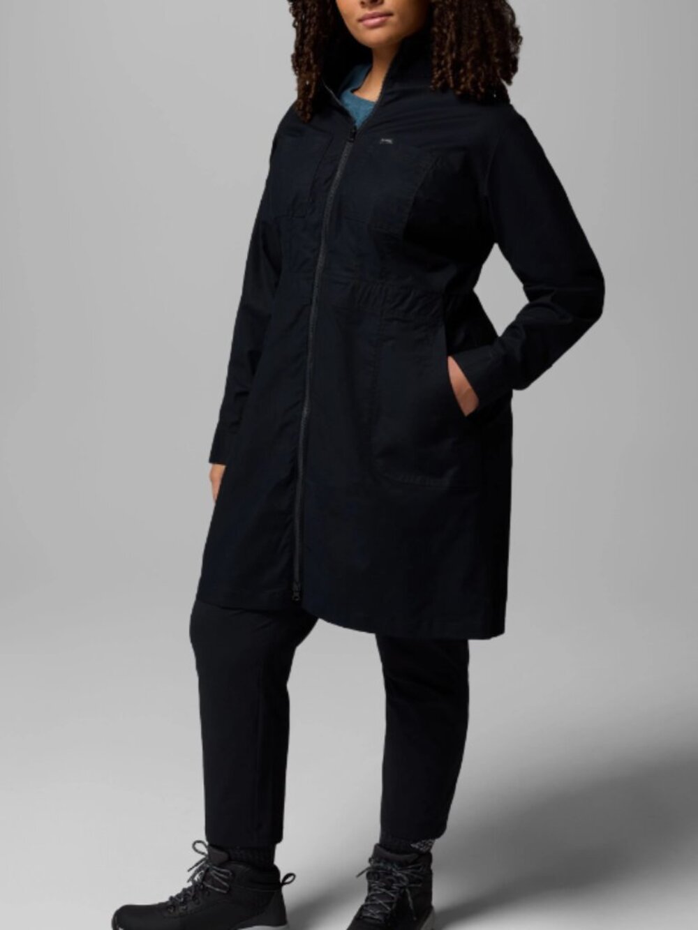 Columbia Brea Falls Dress 2X Womens Black Utility Ripstop Outdoors Hiking NWT